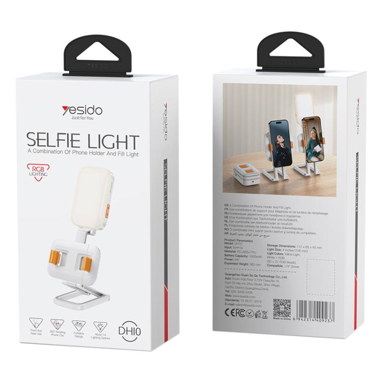 Support Selfie LED DH10 YESIDO