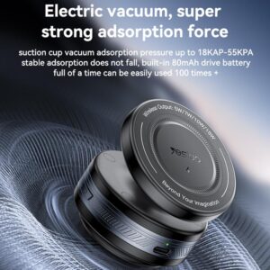 Support de Voiture Magnétique à Ventouse Sans Fil C310 YESIDO