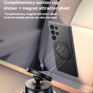 Support de Voiture Magnétique à Ventouse Sans Fil C310 YESIDO