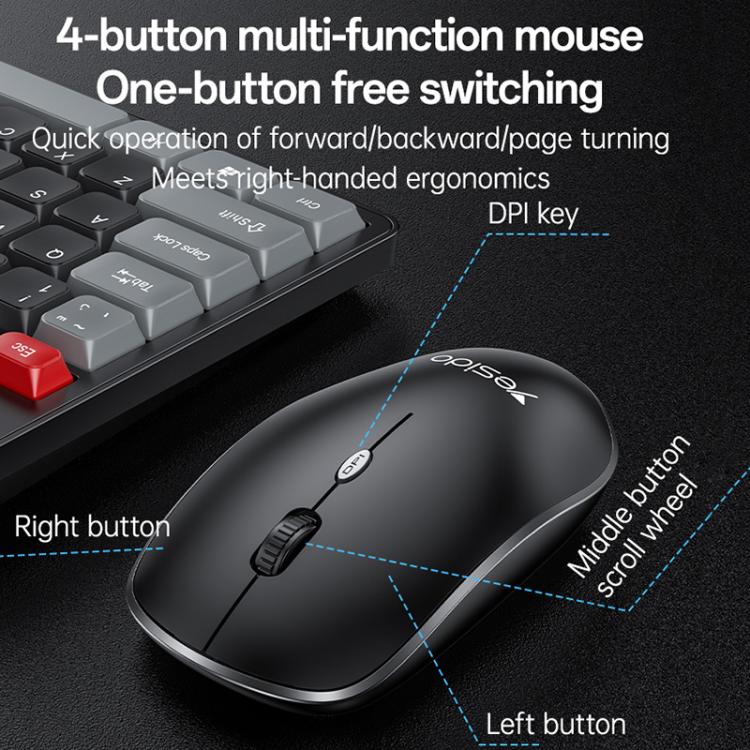 Ensemble Clavier et Souris Sans Fil KB43 YESIDO