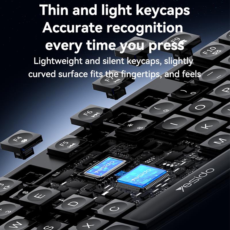 Ensemble Clavier et Souris Sans Fil KB42 YESIDO