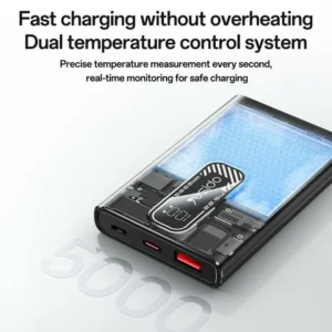 Batterie Externe Ultra-Mince 5000 mAh YP92 YESIDO