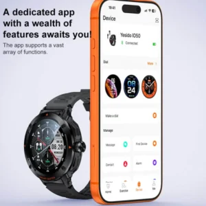 Montre connectée avec écouteurs 2en1 IO50 YESIDO
