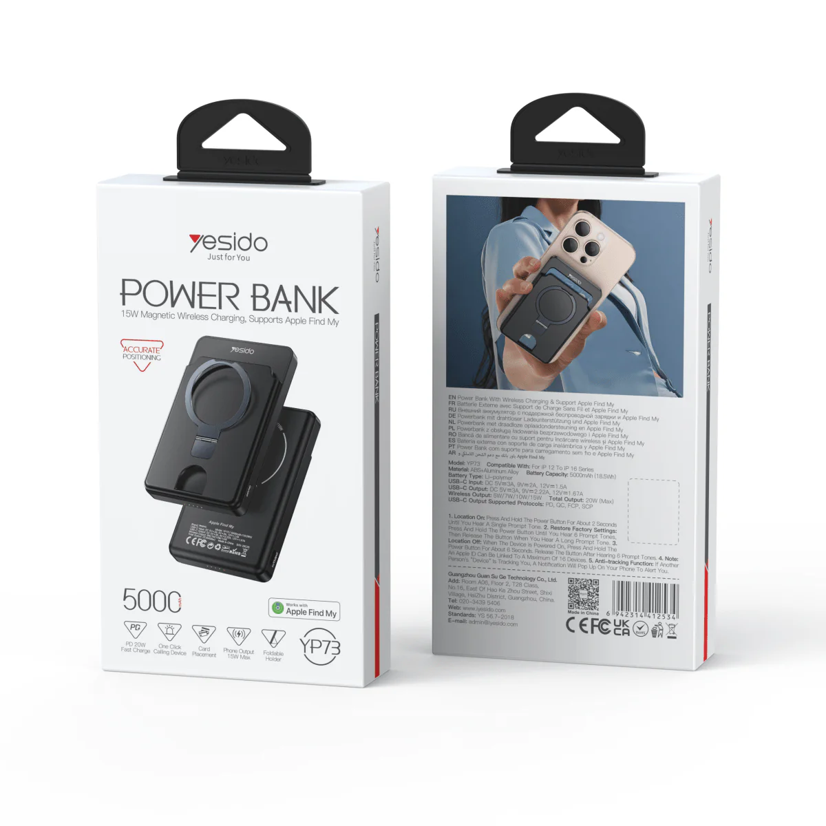 Batterie Externe MagSafe YP73 YESIDO