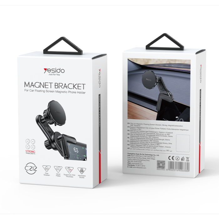Support Magnétique Écran Flottant C212 YESIDO