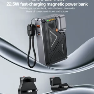 YP89 Batterie Externe Magnétique Sans Fil 10 000 mAh – YESIDO