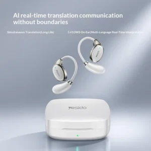 YSP33 Écouteurs Bluetooth Open-Ear Traduction IA 58 Langues – YESIDO