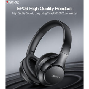 EP09 Casque Bluetooth Sans Fil ANC et ENC 40 mm – YESIDO
