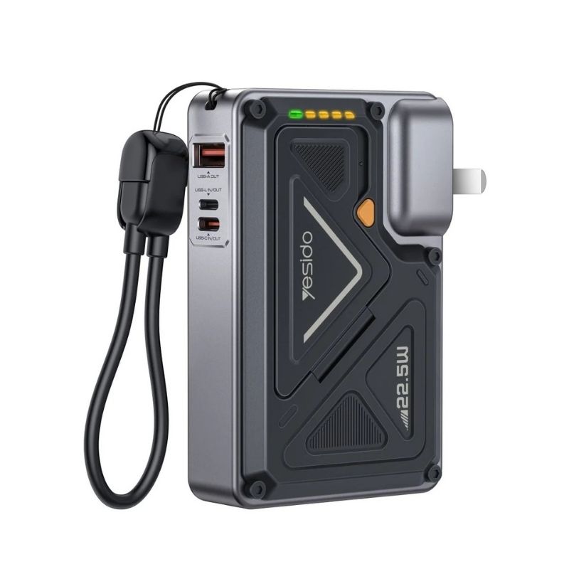 YP89 Batterie Externe Magnétique Sans Fil 10 000 mAh – YESIDO