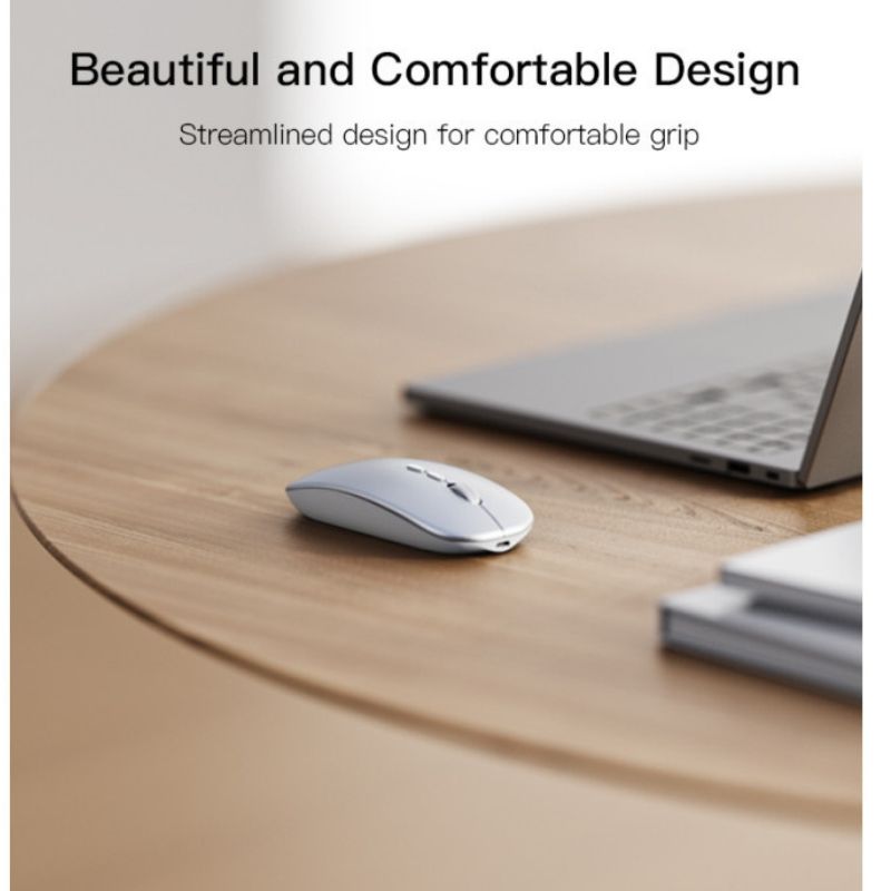 KB15 Souris Sans Fil Rechargeable Slim 2,4 GHz 1600 DPI – YESIDO – Image 4