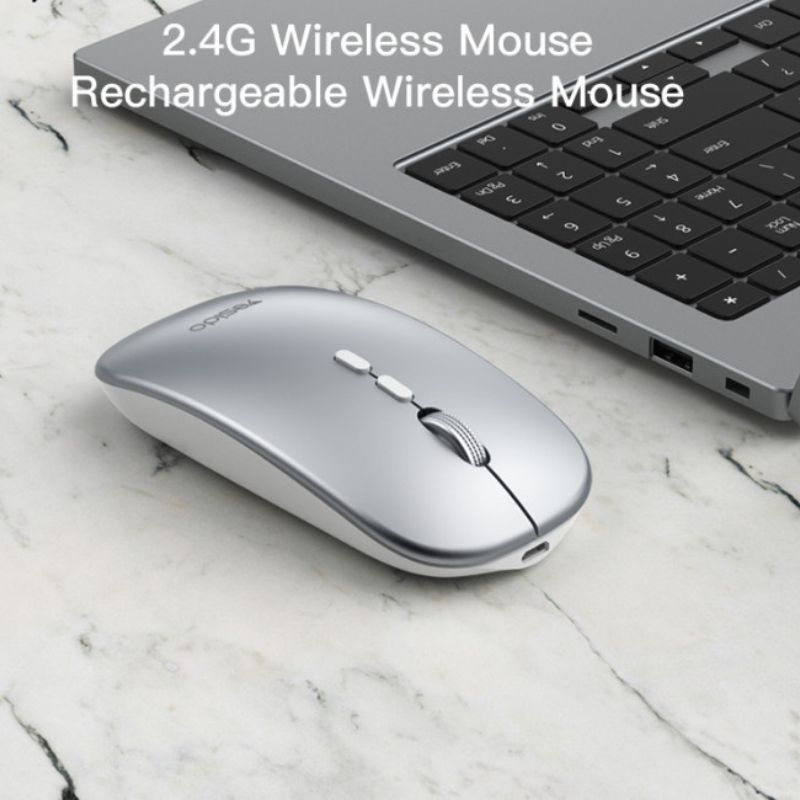 KB15 Souris Sans Fil Rechargeable Slim 2,4 GHz 1600 DPI – YESIDO