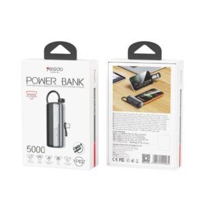 YP102 Batterie Externe 5000 mAh Charge Rapide 22,5W – YESIDO