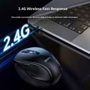 KB45 Souris Sans Fil Silencieuse 2,4 GHz 6 Boutons 2400 DPI – YESIDO
