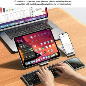 KB49 Clavier Bluetooth Pliable 78 Touches avec Pavé Tactile – YESIDO