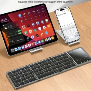 KB49 Clavier Bluetooth Pliable 78 Touches avec Pavé Tactile – YESIDO