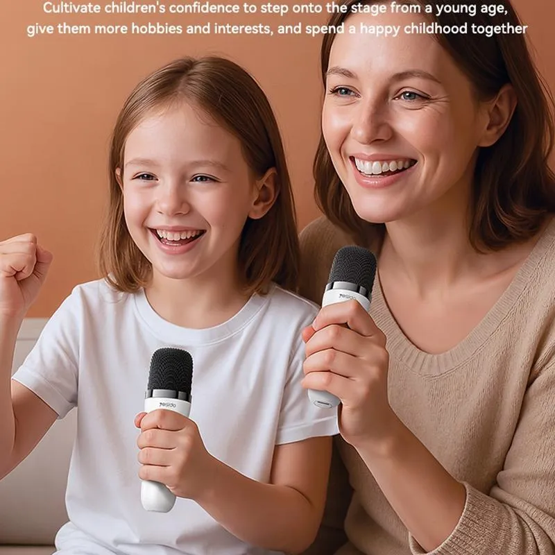 YSW36 Enceinte Karaoké Bluetooth 5W avec 2 Microphones – YESIDO