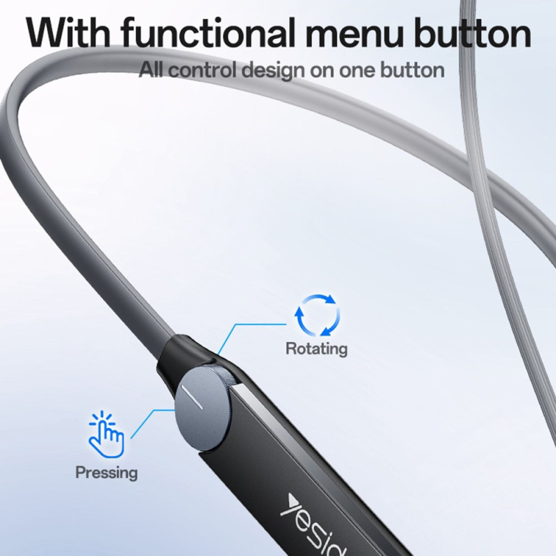 YSP30 Écouteurs Tour de Cou Bluetooth 5.4 Autonomie 35 h – YESIDO